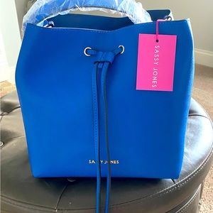 Sassy Jones Emma Bucket bag-Egyptian blue